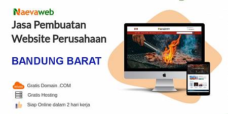 Jasa Bikin Website Bandung Barat Free Domain