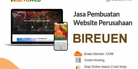 Jasa Buat Website Bireuen Aceh Biaya Rp 495.000