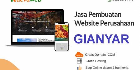 Jasa Buat Website Murah Gianyar 2 Hari Online