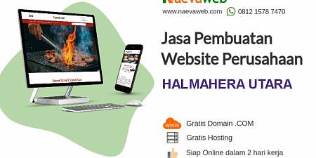 Jasa Pembuatan Website Halmahera Utara 2 Hari Jadi