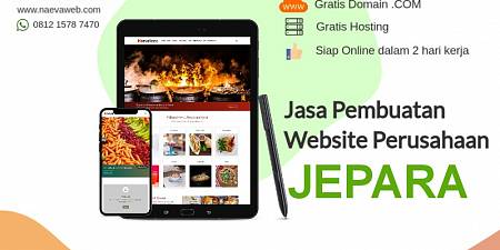 2 Hari Online! Jasa Pembuatan Website Murah Jepara Jawa Tengah