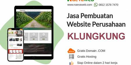 Jasa Buat Website Klungkung Biaya Rp 250.000