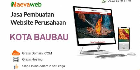 Jasa Buat Website Murah Baubau Profesional