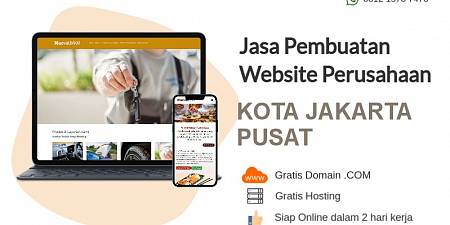 Jasa Buat Website Jakarta Pusat Profesional