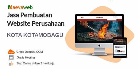 Jasa Buat Website Kotamobagu Sulawesi Utara Free Domain