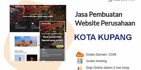 Jasa Buat Website Kupang Nusa Tenggara Timur Profesional