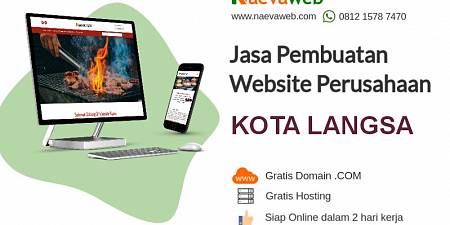 Jasa Pembuatan Website Murah Langsa Aceh Profesional
