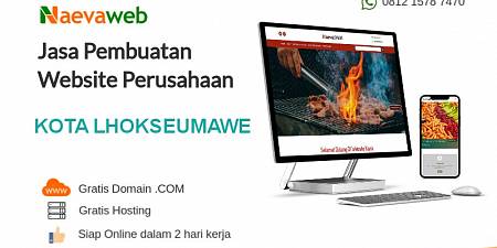 Jasa Buat Website Murah Lhokseumawe Aceh Profesional