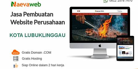 Profesional! Jasa Pembuatan Website Murah Kota Lubuklinggau