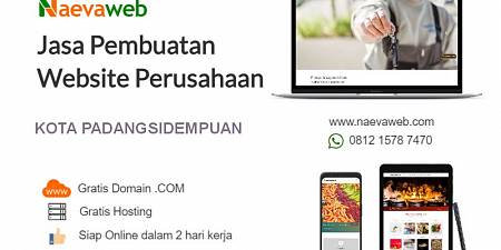 Jasa Pembuatan Website Murah Padangsidempuan Free Domain