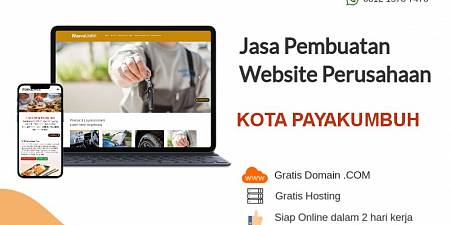 Jasa Bikin Website Payakumbuh 2 Hari Jadi