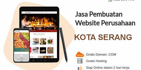 Jasa Bikin Website Serang Banten Harga Terbaik