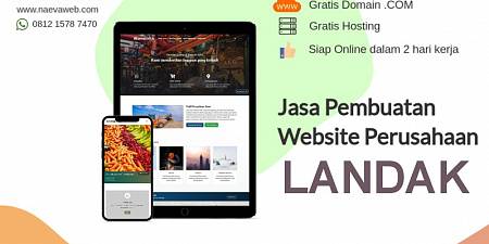 Jasa Buat Website Landak Harga Rp 495 ribu