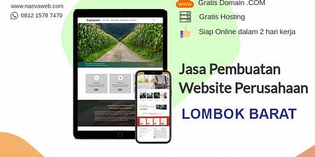 Termurah! Jasa Pembuatan Website Murah Lombok Barat