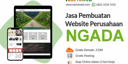 Jasa Bikin Website Ngada Harga Rp 495 ribu