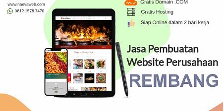 Jasa Pembuatan Website Rembang Jawa Tengah Termurah