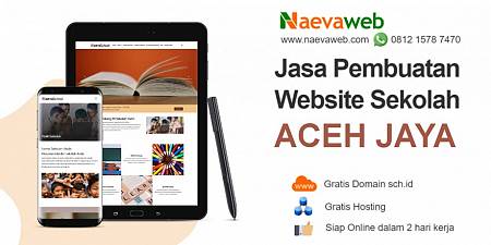 Jasa Pembuatan Website Sekolah Aceh Jaya Mulai Rp 495 ribu