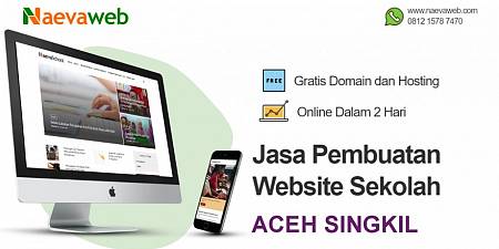 Jasa Bikin Website Sekolah Aceh Singkil 2 Hari Jadi