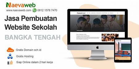 Jasa Bikin Website Sekolah Bangka Tengah Mulai Rp 250.000