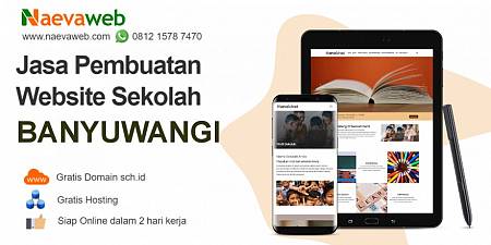 Jasa Pembuatan Website Sekolah Murah Banyuwangi Mulai Rp 250 ribu