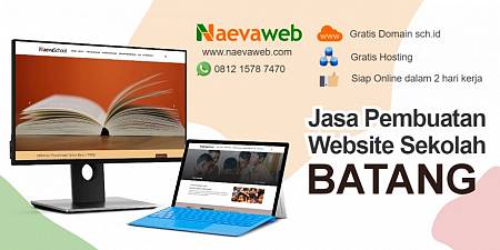 Jasa Buat Website Sekolah Batang Hanya Rp 495 ribu