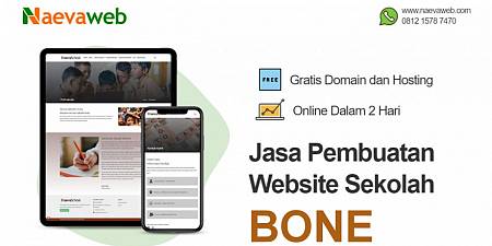 Jasa Buat Website Sekolah Bone Mulai Rp 250.000