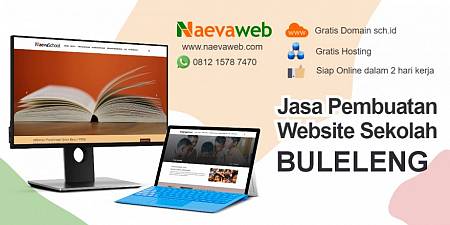 Jasa Buat Website Sekolah Murah Buleleng Bali - NAEVAWEB