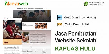 Jasa Buat Website Sekolah Murah Kapuas Hulu Kalimantan Barat 2 Hari Selesai