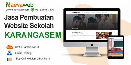 Jasa Pembuatan Website Sekolah Murah Karangasem Bali Mulai Rp 495.000