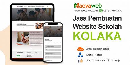 Jasa Bikin Website Sekolah Kolaka Mulai Rp 495.000