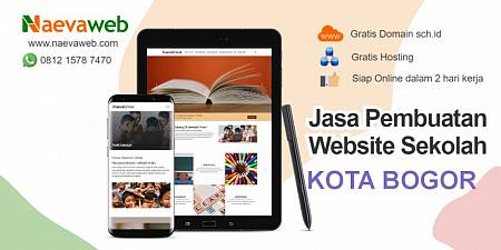 Jasa Pembuatan Website Sekolah Bogor Jawa Barat 2 Hari Selesai