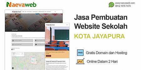 Jasa Bikin Website Sekolah Kota Jayapura - NAEVAWEB