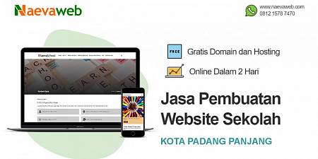 Jasa Bikin Website Sekolah Kota Padang Panjang Terbaik