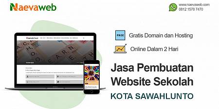 Jasa Pembuatan Website Sekolah Sawahlunto Sumatera Barat 2 Hari Jadi