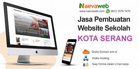 Jasa Buat Website Sekolah Serang Banten 2 Hari Jadi