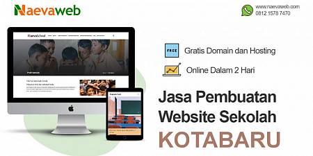 Jasa Buat Website Sekolah Kotabaru Siap Pakai
