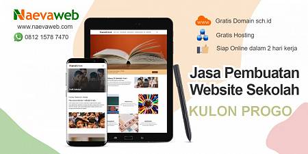 Jasa Pembuatan Website Sekolah Murah Kulon Progo Siap Pakai