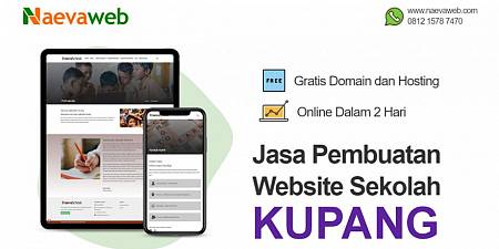 Jasa Bikin Website Sekolah Kupang Nusa Tenggara Timur Mulai Rp 495 ribu