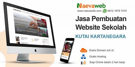 Jasa Bikin Website Sekolah Kutai Kartanegara - NAEVAWEB