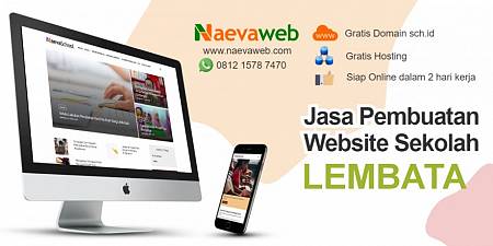 Jasa Pembuatan Website Sekolah Lembata Nusa Tenggara Timur 2 Hari Jadi