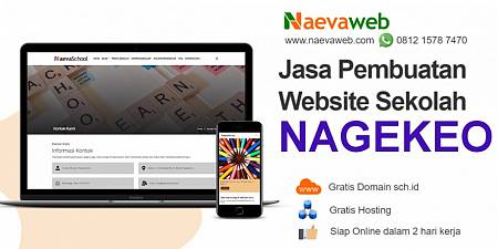Jasa Bikin Website Sekolah Nagekeo Nusa Tenggara Timur Profesional