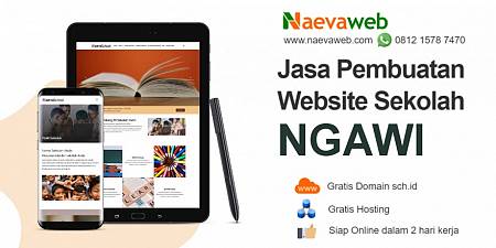Jasa Buat Website Sekolah Murah Ngawi Jawa Timur Profesional