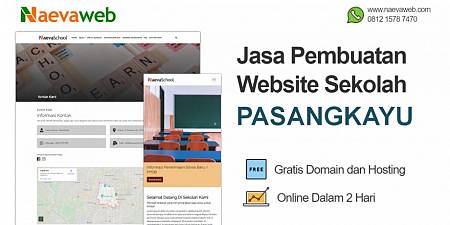 Jasa Buat Website Sekolah Pasangkayu Sulawesi Barat 2 Hari Jadi