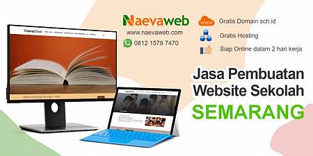 Jasa Buat Website Sekolah Semarang Mulai Rp 495 ribu