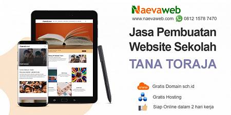 Jasa Pembuatan Website Sekolah Tana Toraja Mulai Rp 495 ribu