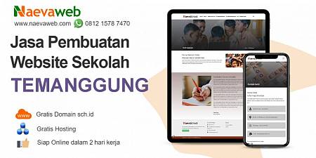 Jasa Pembuatan Website Sekolah Temanggung Jawa Tengah Profesional
