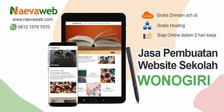 Jasa Pembuatan Website Sekolah Wonogiri Mulai Rp 495.000