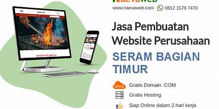 Jasa Buat Website Seram Bagian Timur Maluku Biaya Rp 495.000