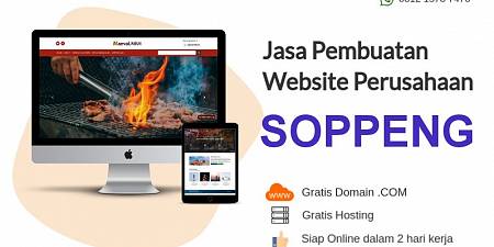 Jasa Buat Website Murah Soppeng Harga Rp 495 ribu
