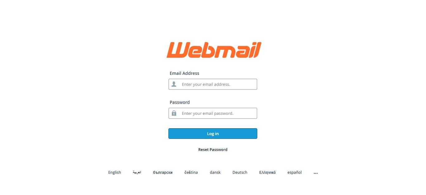 Mengakses email Hosting cPanel melalui Webmail